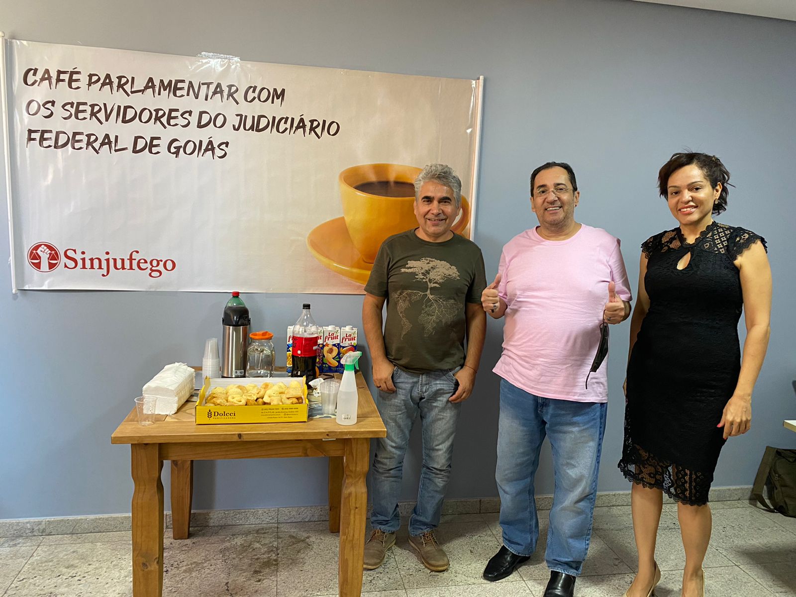 KAJURU E DIRETORES SINJUFEGO